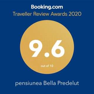 Гостевой дом pensiunea Bella Predelut Бран Номер с кроватью размера «king-size» и видом на горы-1